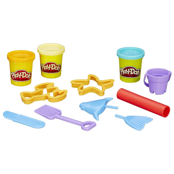 Набор игровой Play-Doh Ведерочко Пляж